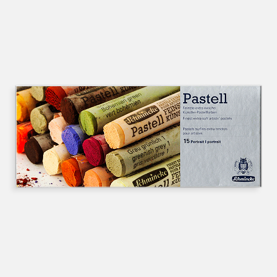 SCHMINCKE Artist Extra Soft Pastel Portrait Set x 15