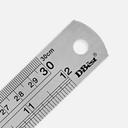 D-BEST Stainless Steel Ruler 12” / 30cm