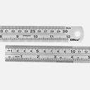 D-BEST Stainless Steel Ruler 12” / 30cm