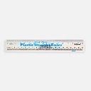 D-BEST Plastic Ruler 12” / 30cm