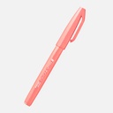 PENTEL Fude Touch Brush Pen Coral Orange