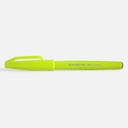 PENTEL Fude Touch Brush Pen Lime Green