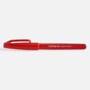 PENTEL Fude Touch Brush Pen Red