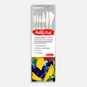 MUNGYO Plastic Palette Painting Knife Set x 6