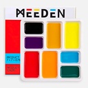MEEDEN 8-Well Porcelain Paint Palette Square