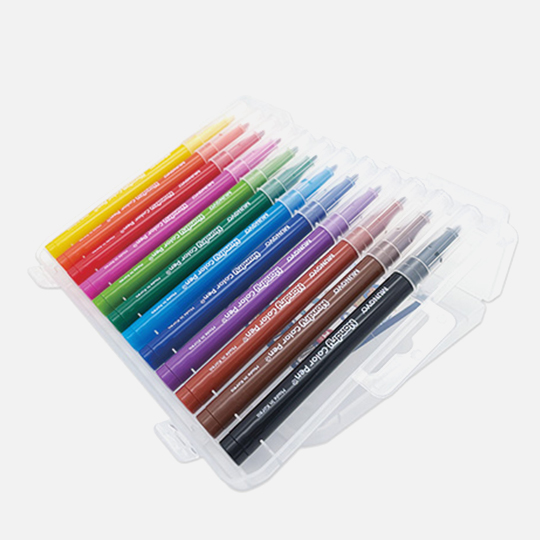 MUNGYO Non Dry Color Felt Tip Pen Set x 12