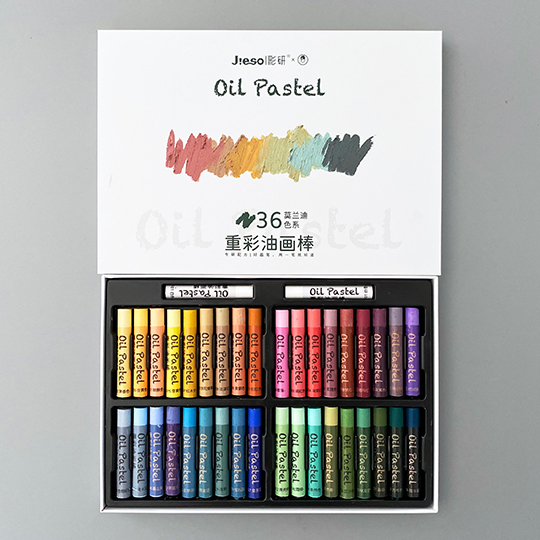 OVJ Jieso Artist Morandi Oil Pastel Set x 36