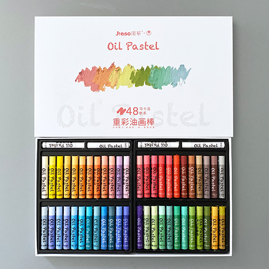 OVJ Jieso Artist Macaron Oil Pastel Set x 48