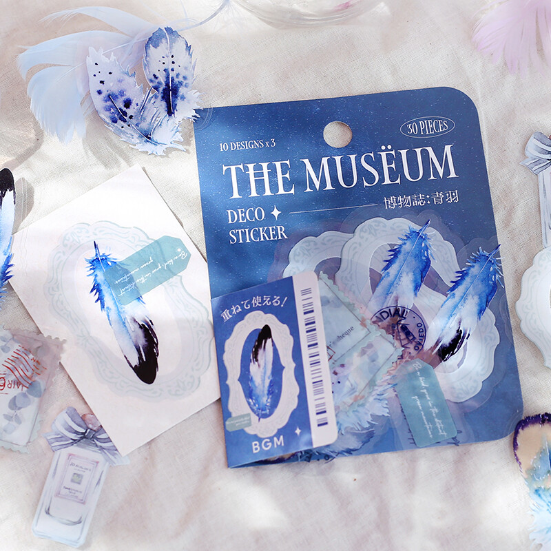 BGM The Museum Deco Sticker Natural History Aoba