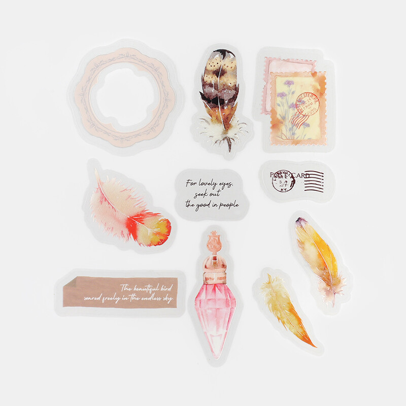 BGM The Museum Deco Sticker Natural History Kinwa