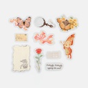 BGM The Museum Deco Sticker Natural History Love Butterfly