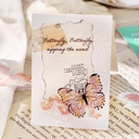 BGM The Museum Deco Sticker Natural History Love Butterfly