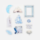 BGM The Museum Deco Sticker Natural History Phantom Night