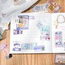 BGM Deco Sticker Leisure Time Purple