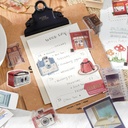 BGM Deco Sticker Leisure Time Blue