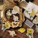 BGM Deco Flower Dream Sticker Yellow