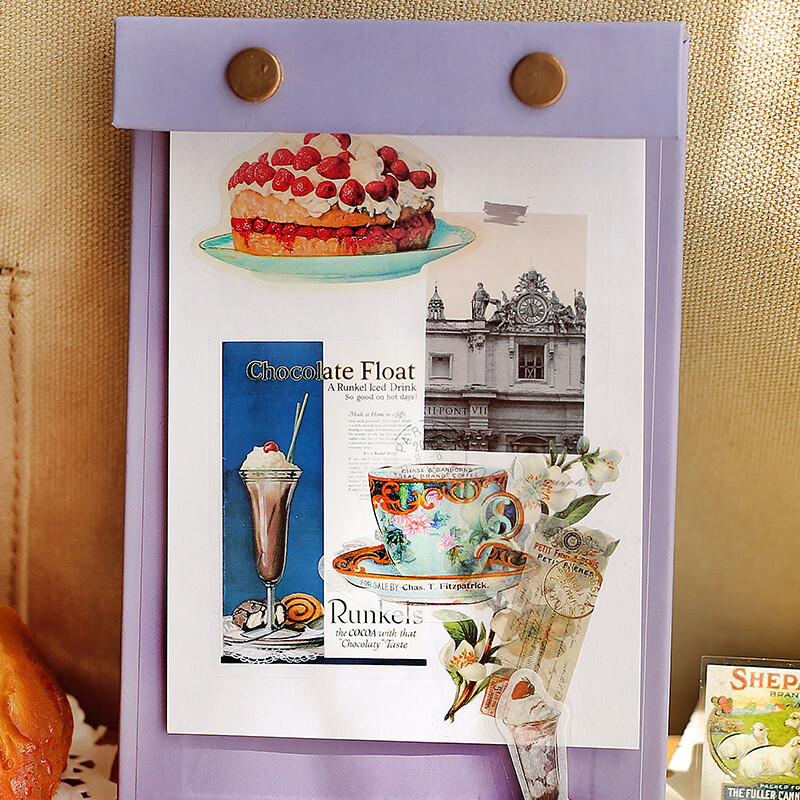 BGM Deco Afternoon Time Sticker Green