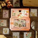 BGM Deco Sticker Floral Post Orange