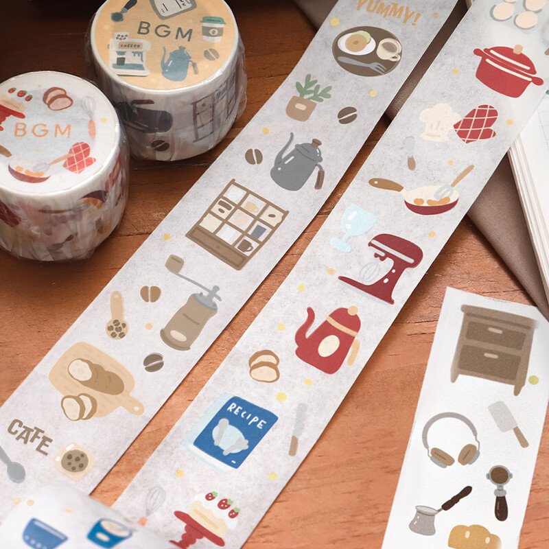 BGM Washi Tape 30mm Today Bakery