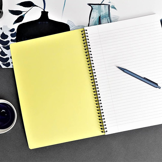 CLAIREFONTAINE Inkebana Wirebound Notebook A4 x 74