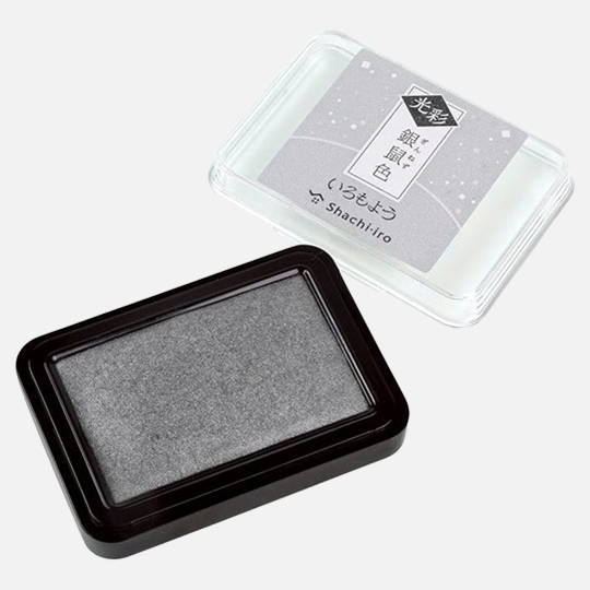 SHACHIHATA Iromoyou Ink Pad Silver Rat