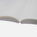 TOMOE RIVER Dot White Notebook 52gsm A5 x 184