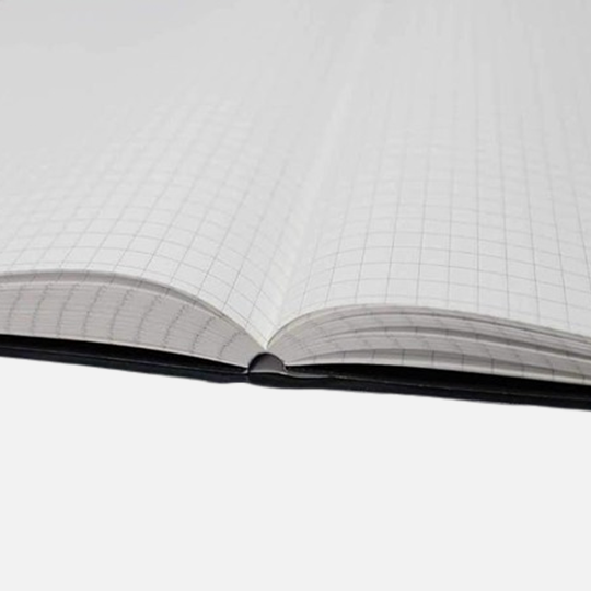 TOMOE RIVER Grid White Notebook 52gsm A5 x 184