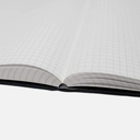 TOMOE RIVER Grid White Notebook 52gsm A5 x 184
