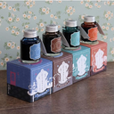 TERANISHI Taisho Roman Fountain Pen Ink 40ml Brilliant Mint