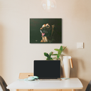 Pastel Drawing: Golden Girl By Monica Lim