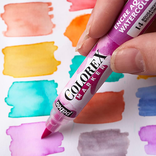 PEBEO Colorex Brush Marker 1mm Sepia