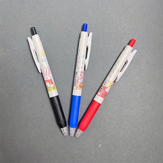 ZEBRA Sarasa Clip Winter Animals 0.5mm Blue