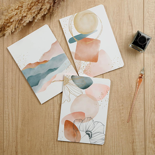 CLAIREFONTAINE Evanescence Lined Notebook 90gsm A5 x 48