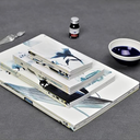 CLAIREFONTAINE Inkebana Lined Notebook 90gsm A5 x 32