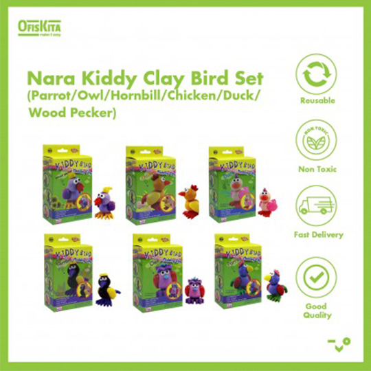 NARA Kiddy Clay Duck Set