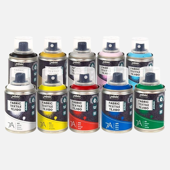 PEBEO 7A Fabric Spray Paint 100ml Red