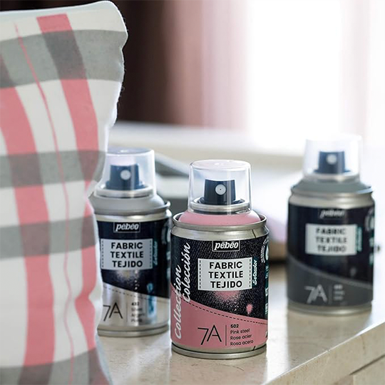 PEBEO 7A Fabric Spray Paint 100ml Red