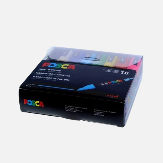 UNI Posca Medium Marker Set x 16