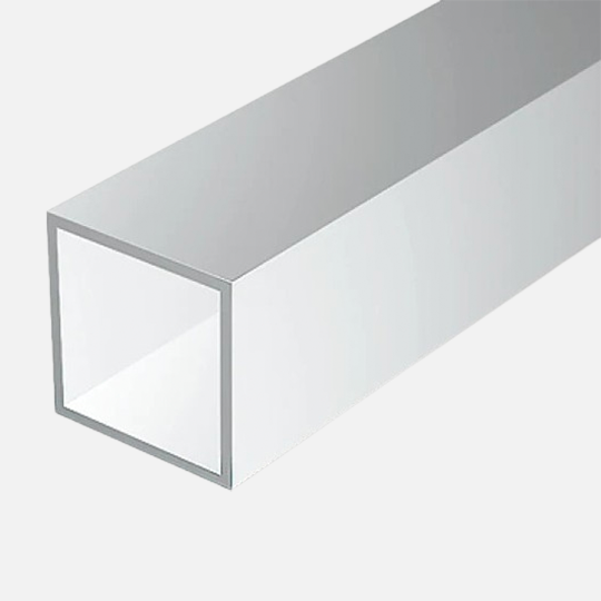 EVERGREEN Styrene Square Tube (T)3.2mm x (W)3.2mm x (L)360mm