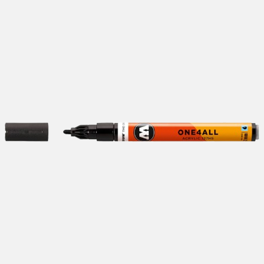 MOLOTOW One4All Glossy Acrylic Marker 2mm 252 Signal Black
