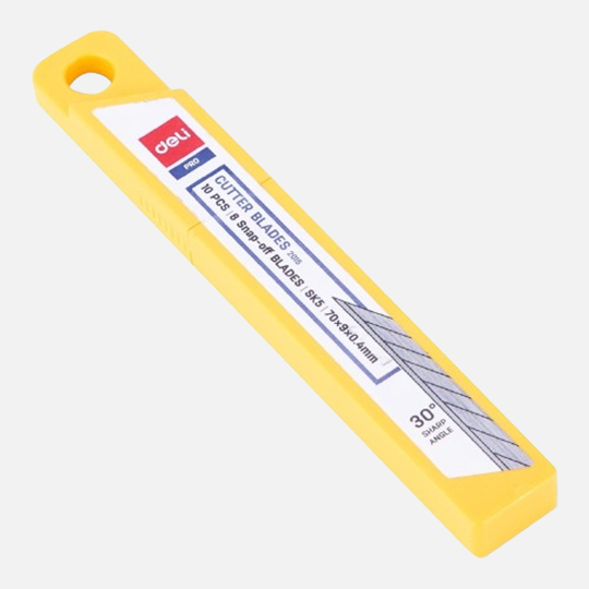 DELI 30° Spare Blade 9mm x 10
