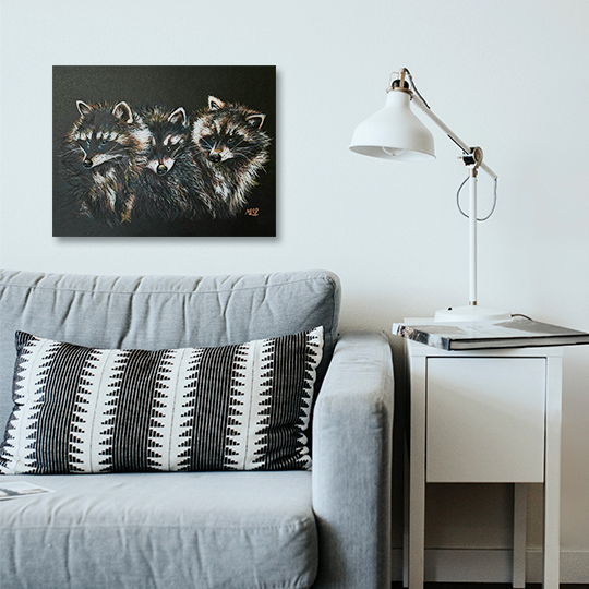 Charcoal Drawing: Up To No Good By Monica Lim