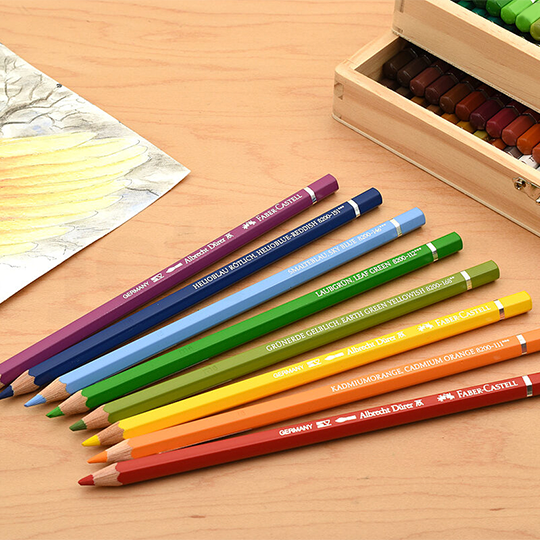 FABER-CASTELL Albrecht Durer Watercolor Pencil Helio Blue Red 151