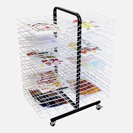 OVJ 40-Sheet Art Drying Rack 37m x 50cm (A3+)