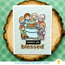 MIGHTY HANDS Clear Stamp 4"x 6" Feast