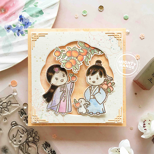 MIGHTY HANDS Clear Stamp 4” x 6” Fruitful (CN)