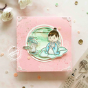 MIGHTY HANDS Clear Stamp 4” x 6” Peace from God (CN)