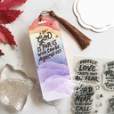 MIGHTY HANDS Clear Stamp 4” x 6” God Is For Us