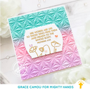 MIGHTY HANDS Clear Stamp 4” x 6” Jesus Heals 2