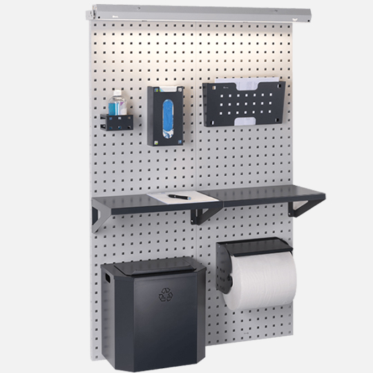 OVJ Wall Perforated Holder 330mm x 100mm x 100mm